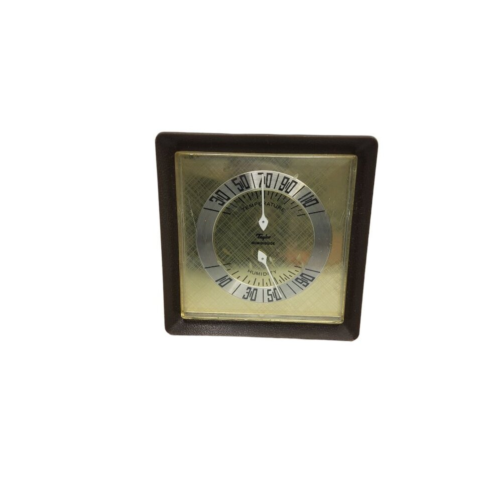 vintage 1960s taylor humiguide temperature/humidity weather station